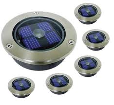 Solar Powered Deck Lights